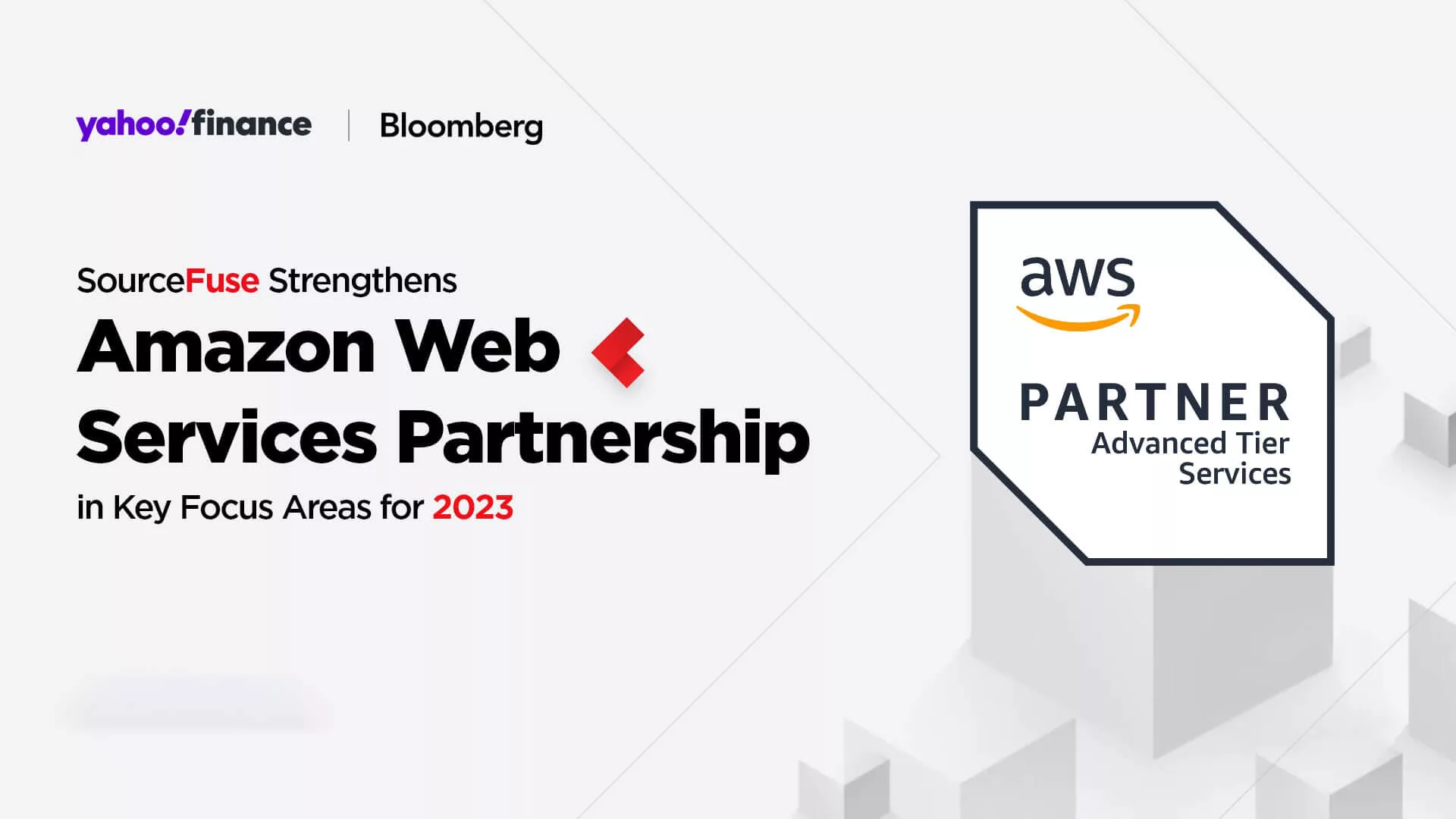 SourceFuseは、2023年の主要な注力分野においてAmazon Web Servicesとのパートナーシップを強化します。
